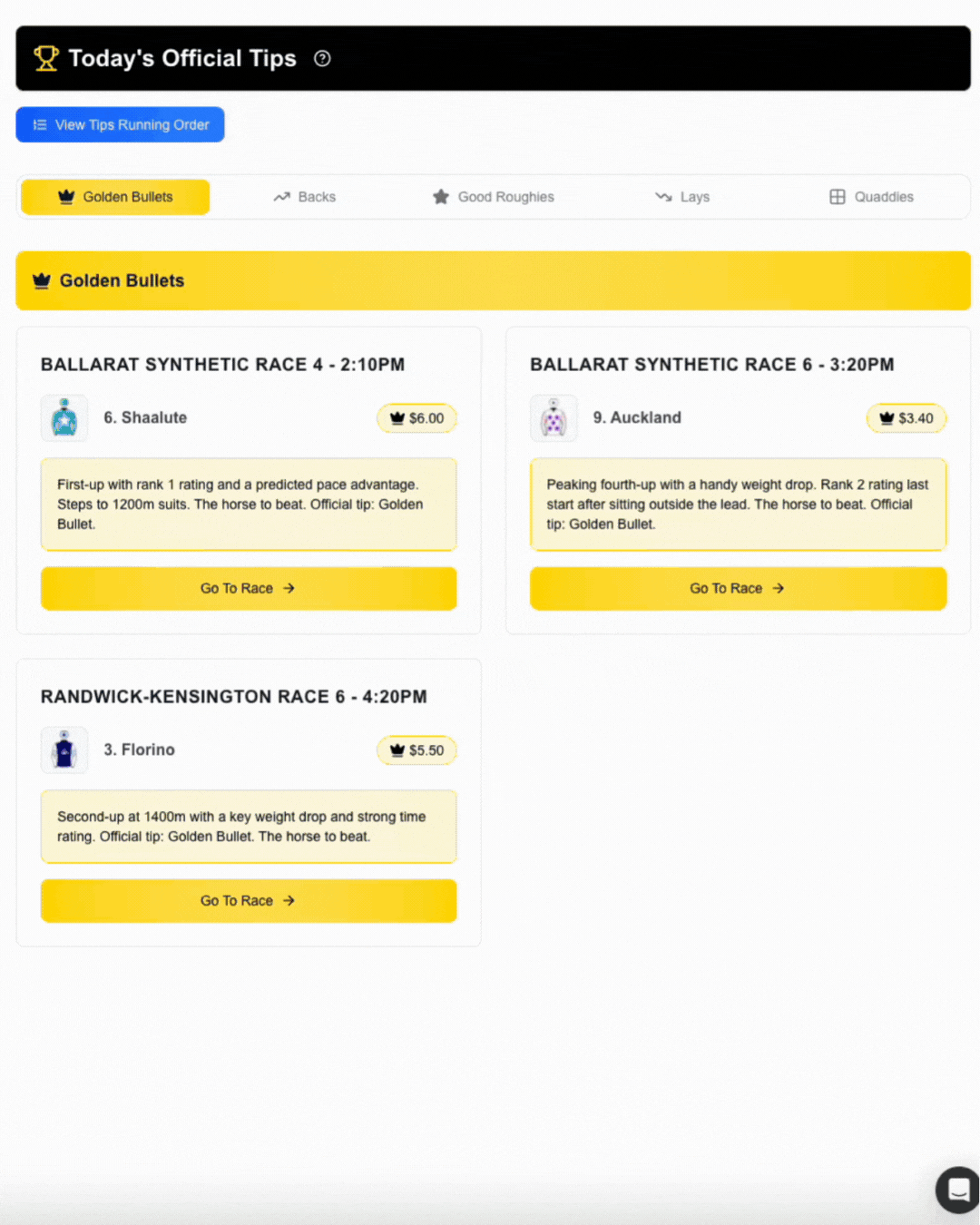 Feature: OFFICIAL TIPS HUB
